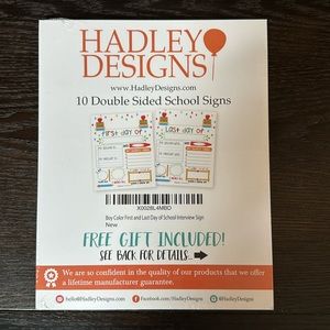 Back to School Signs